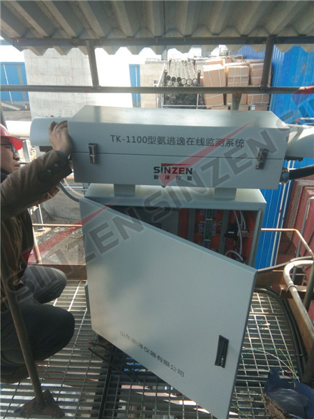 出現的問題:氨逃逸數值為0。